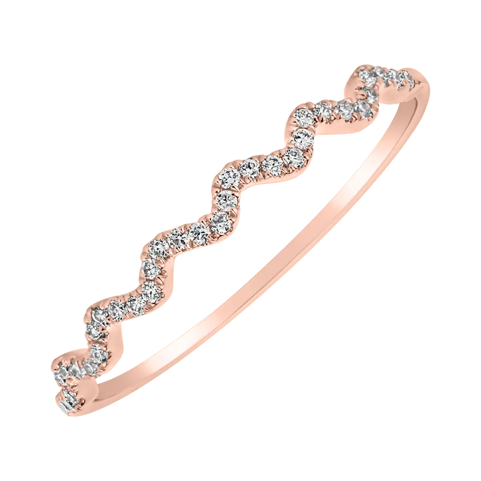 Diamond ring Sparkling Waves