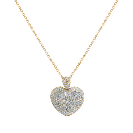 Diamond pendant Heart Brilliance