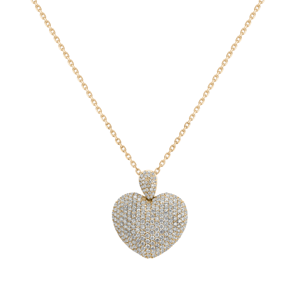 Diamond pendant Heart Brilliance