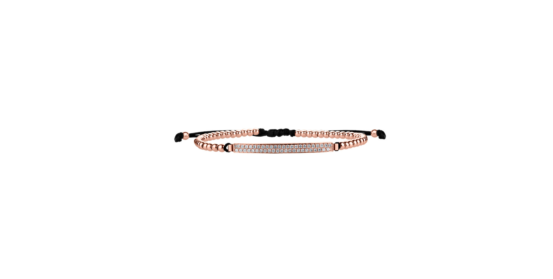 Bracelet with diamonds Shamballa