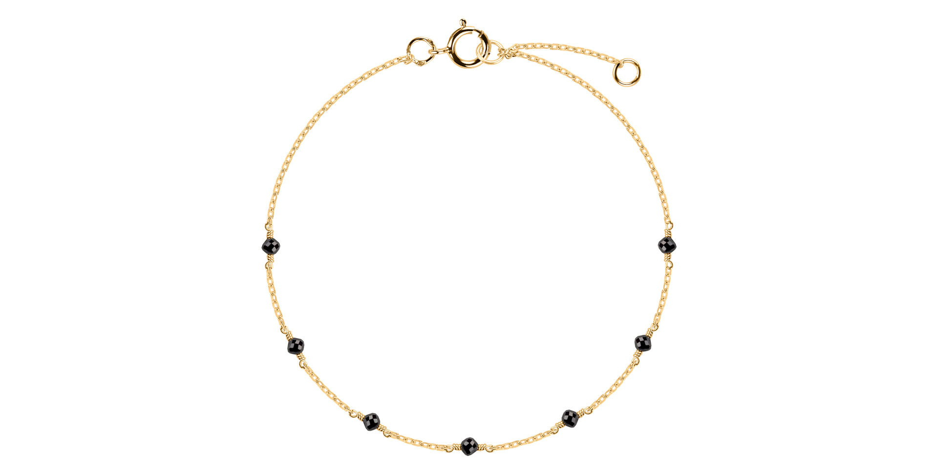 Bracelet with black diamonds Mirrabella