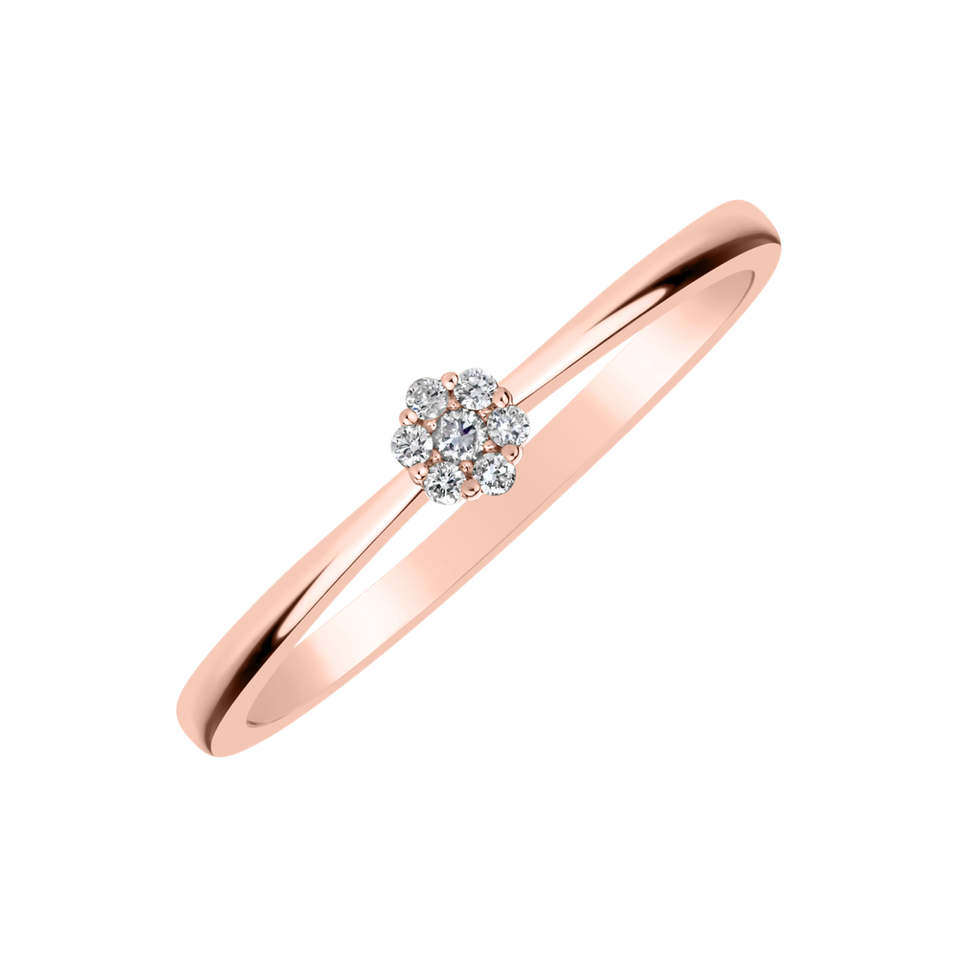 Diamond ring Shiny Flower
