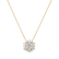 Diamond necklace Shiny Flower2