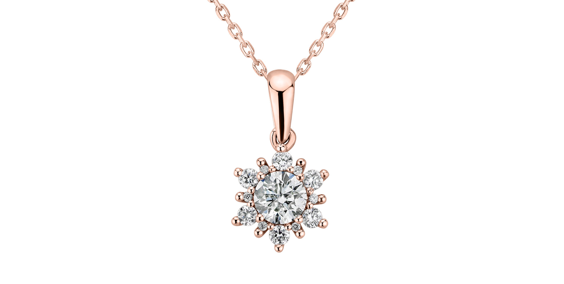 Diamond pendant Fancy Fairytale