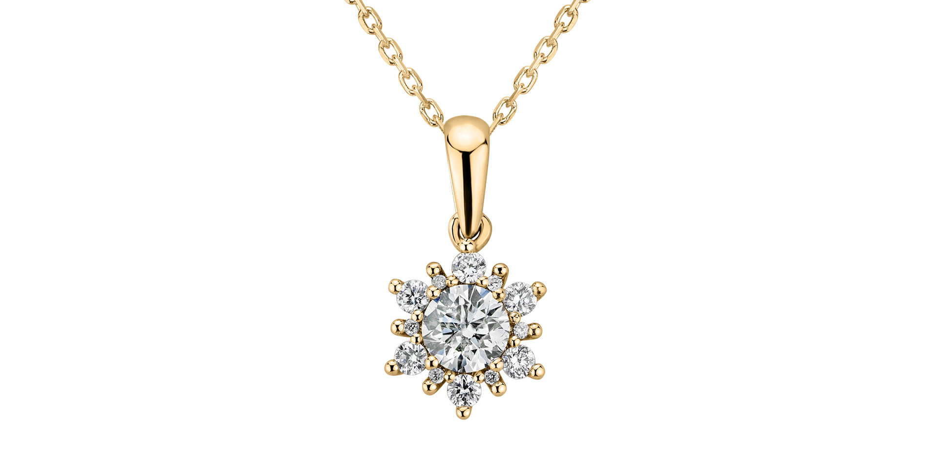 Diamond pendant Fancy Fairytale