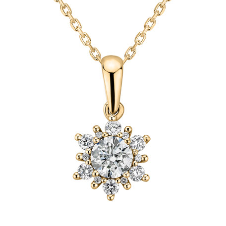 Diamond pendant Fancy Fairytale