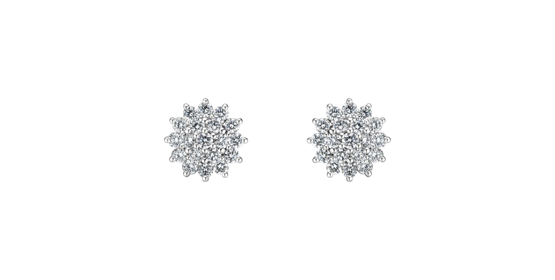 Diamond earrings Midnight Sky