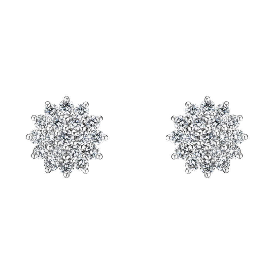 Diamond earrings Midnight Sky