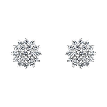 Diamond earrings Midnight Sky