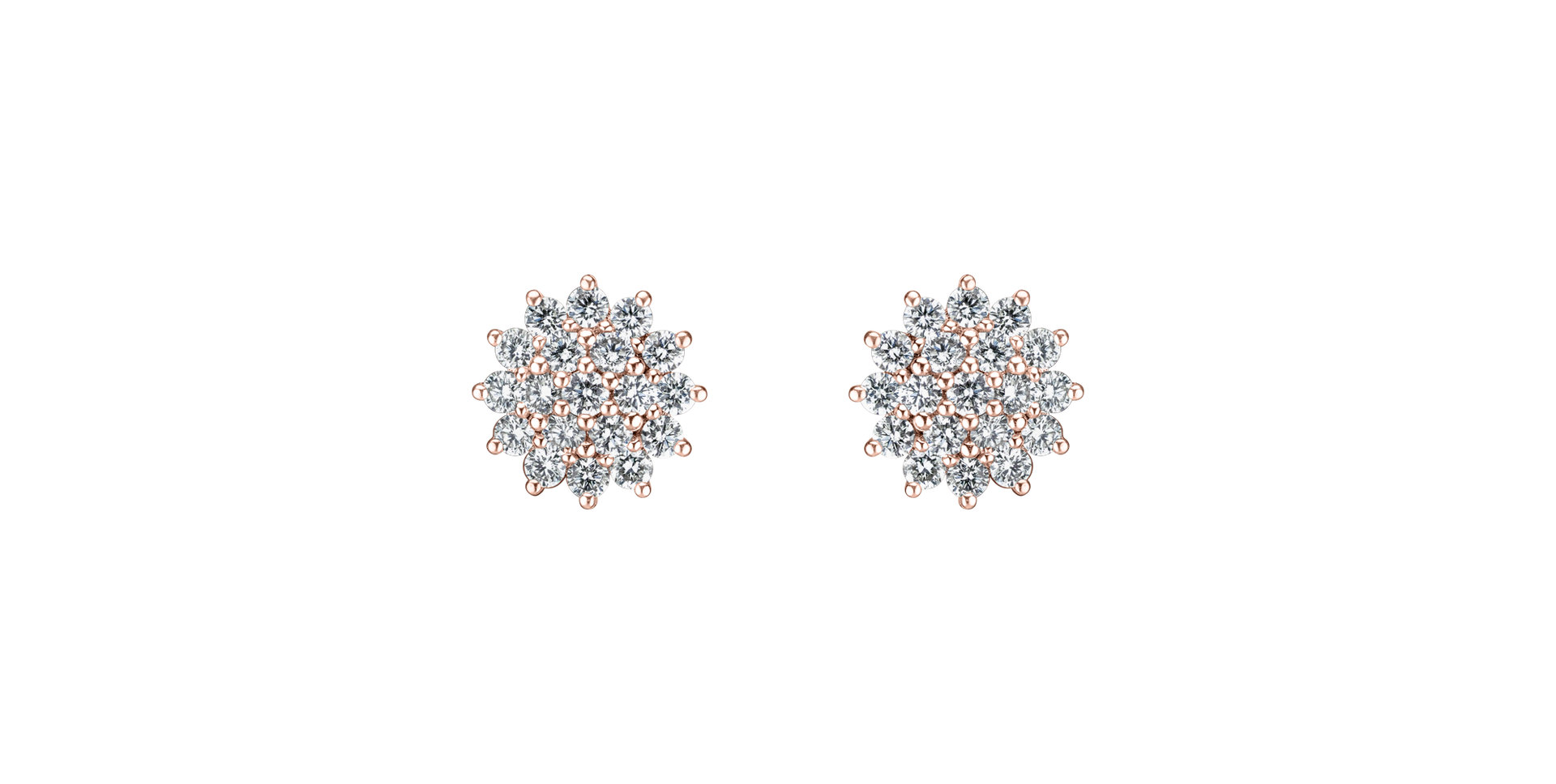 Diamond earrings Midnight Sky