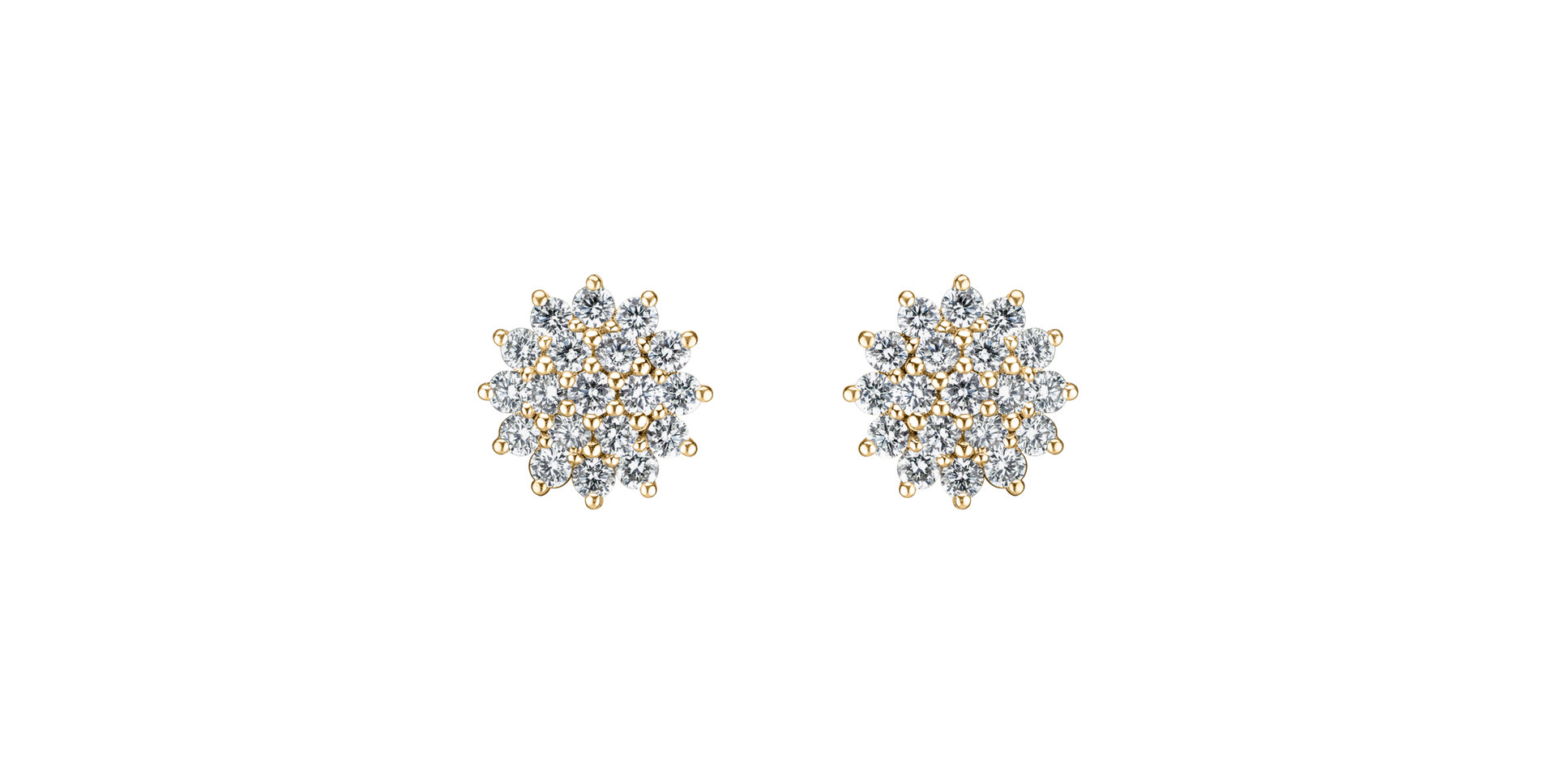 Diamond earrings Midnight Sky
