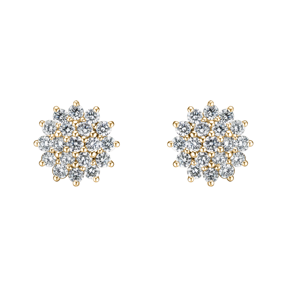 Diamond earrings Midnight Sky