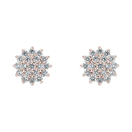 Diamond earrings Midnight Sky