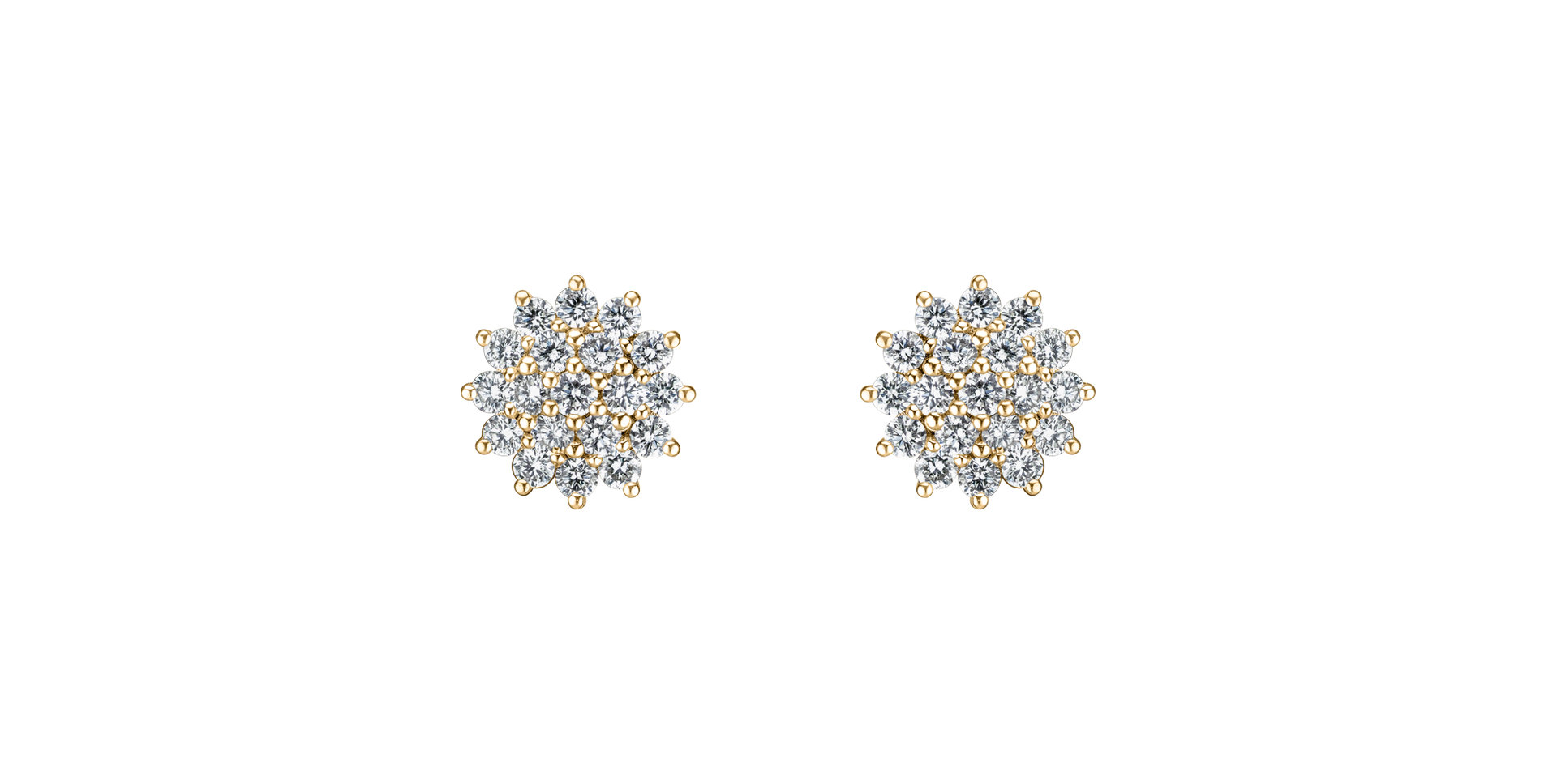 Diamond earrings Midnight Sky