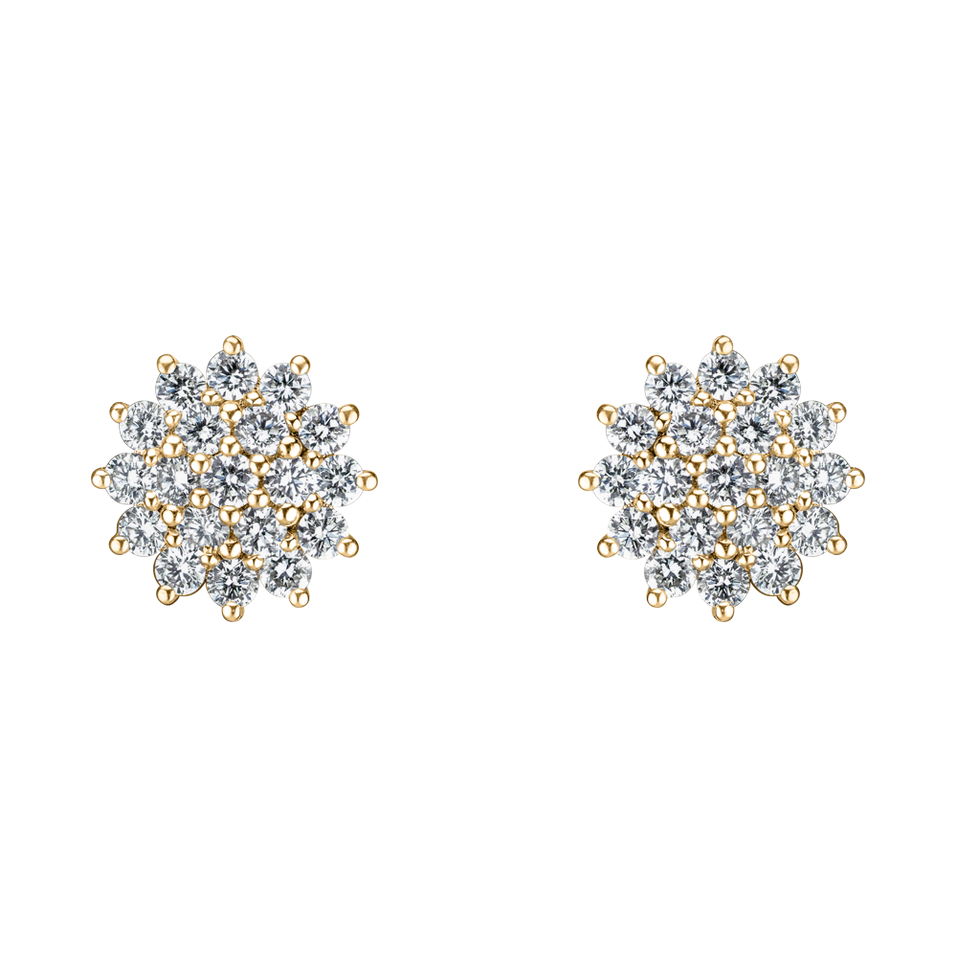 Diamond earrings Midnight Sky