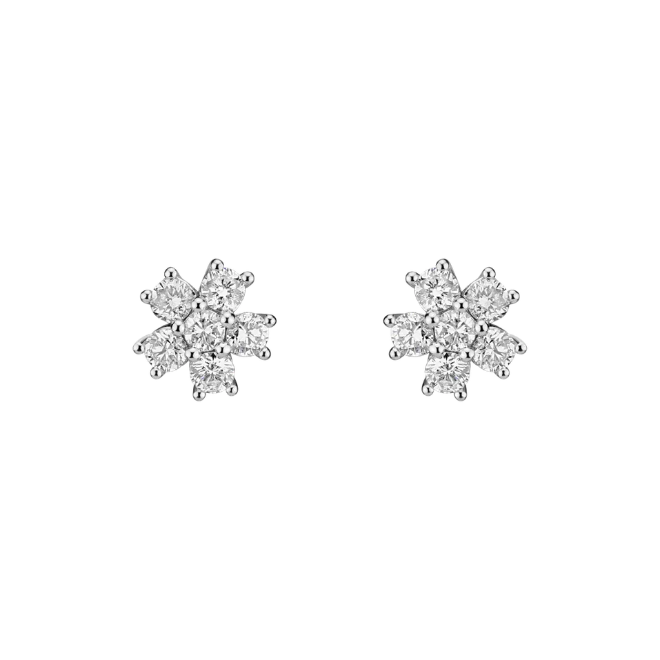 Diamond earrings Sparkless