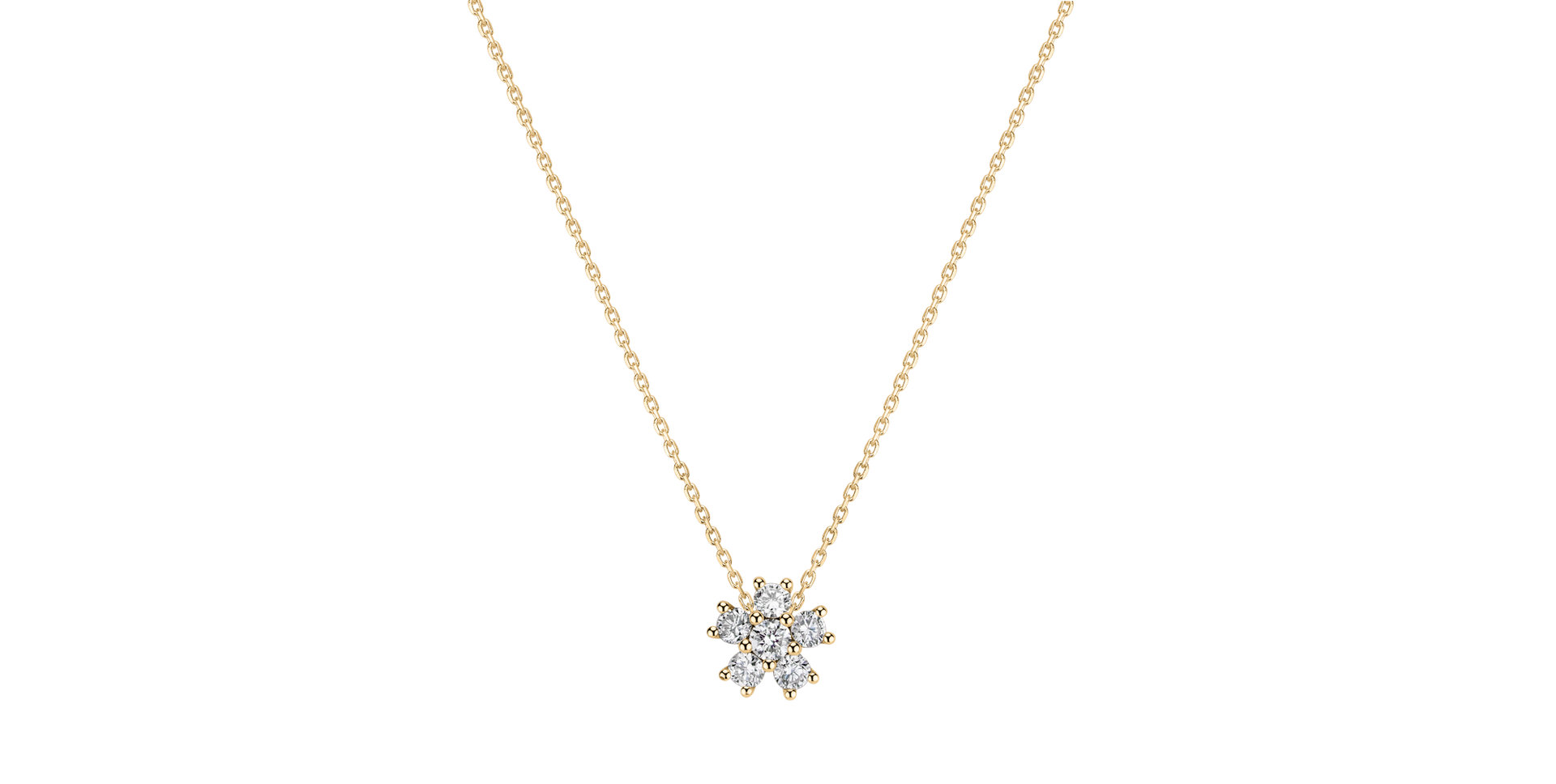 Diamond necklace Sparkling Starlet
