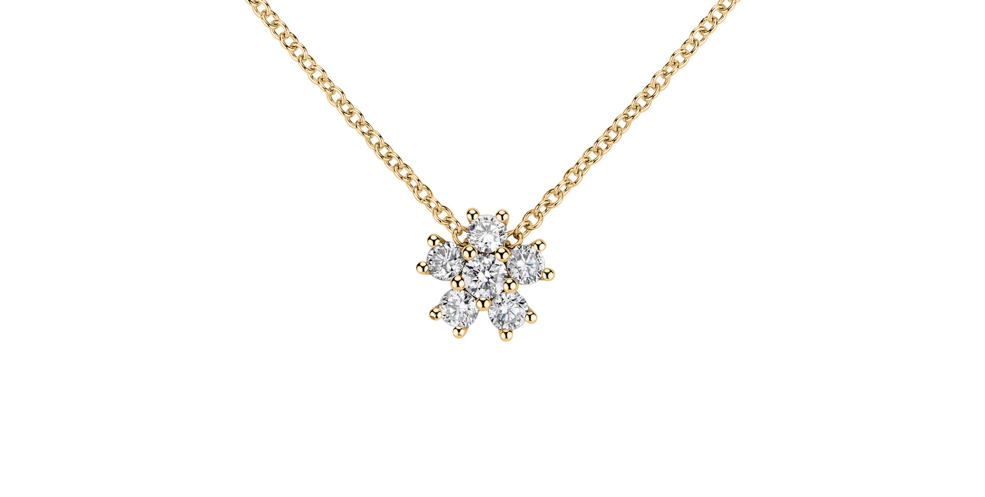 Diamond necklace Sparkless