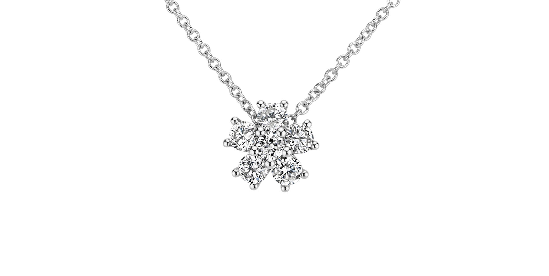Diamond necklace Sparkless