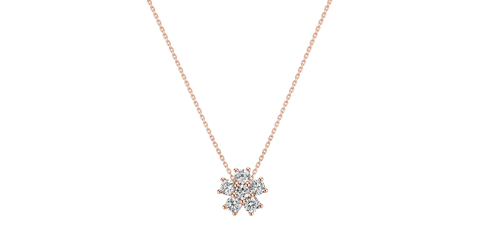 Diamond necklace Sparkling Starlet