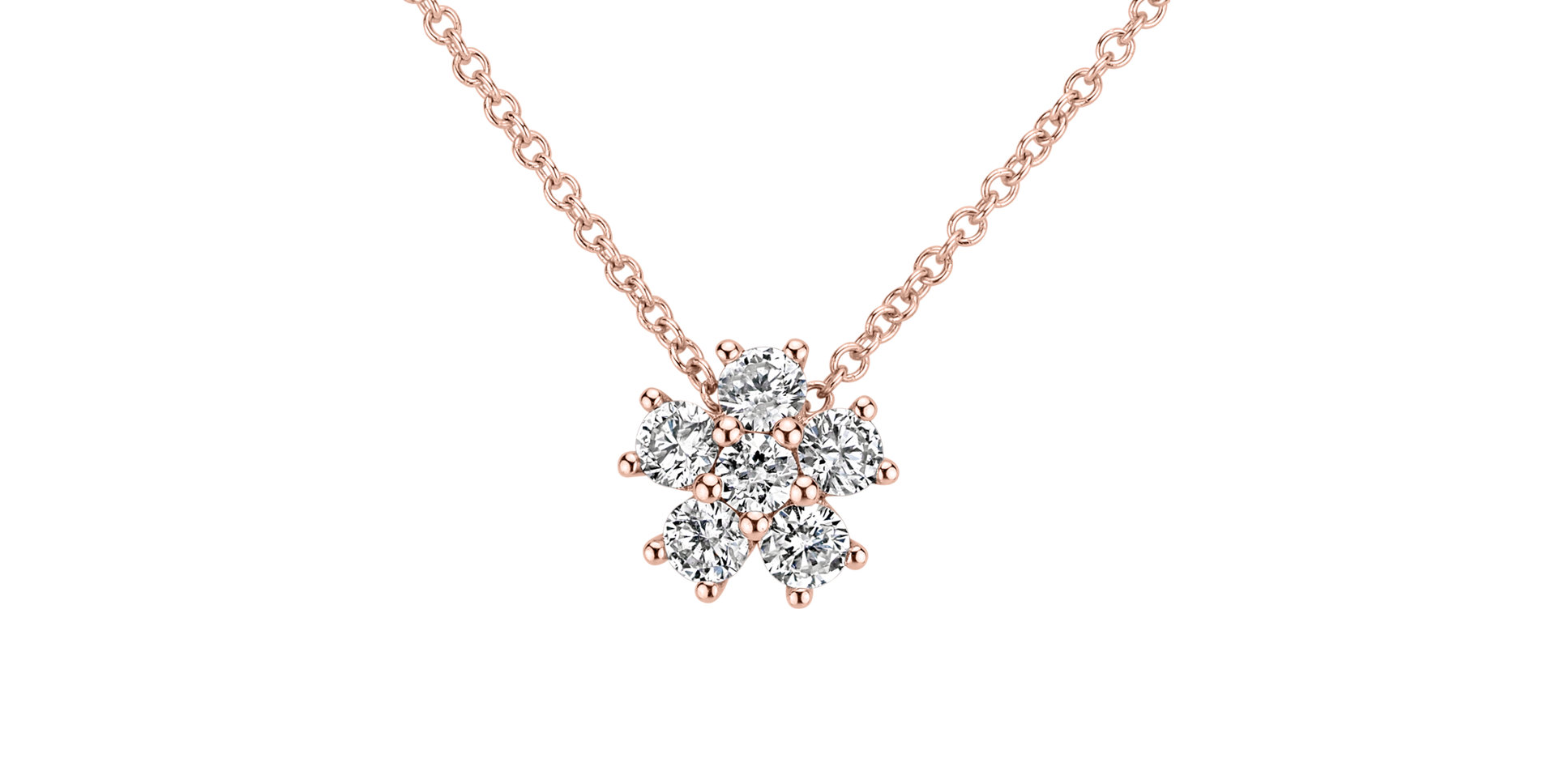Diamond necklace Sparkless