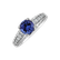 Diamond ring with Tanzanite Infinite Wonder2