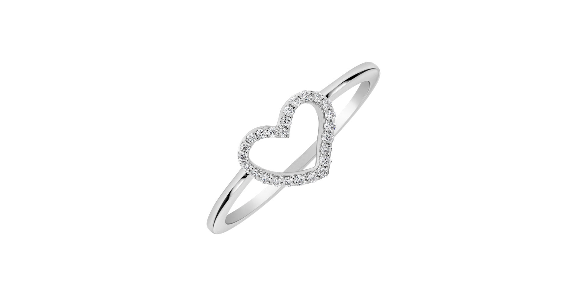 Diamond ring Heart of Infatuation