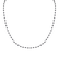 Necklace with black diamonds Dark Melody2