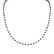 Necklace with black diamonds Dark Melody2