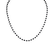 Necklace with black diamonds Dark Melody2