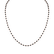 Necklace with black diamonds Dark Melody2
