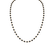 Necklace with black diamonds Dark Melody2