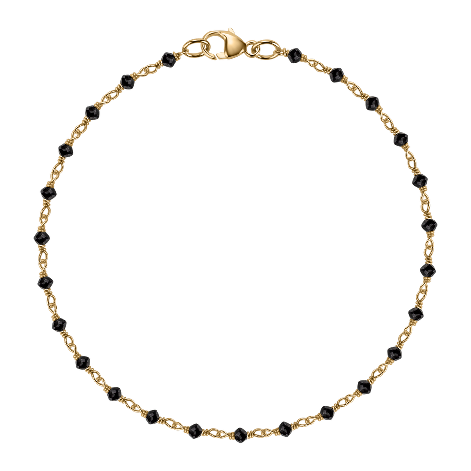 Bracelet with black diamonds Dark Melody