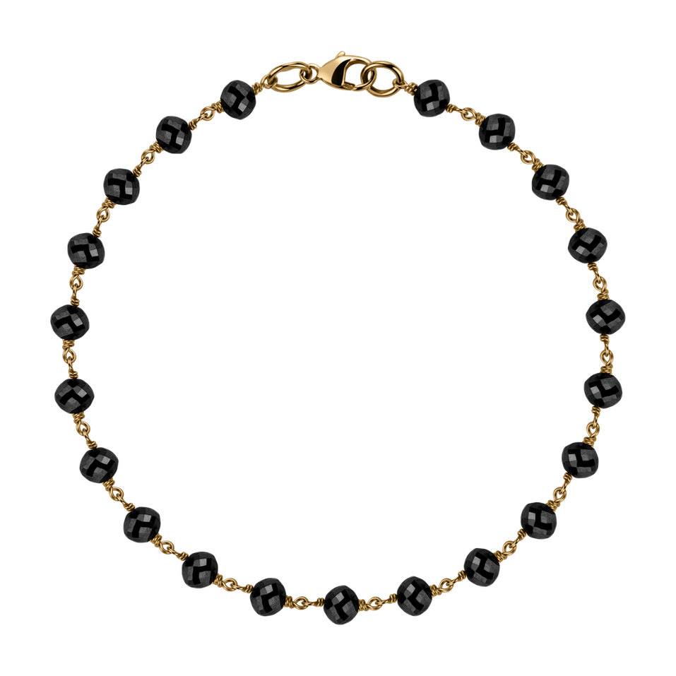 Bracelet with black diamonds Dark Melody