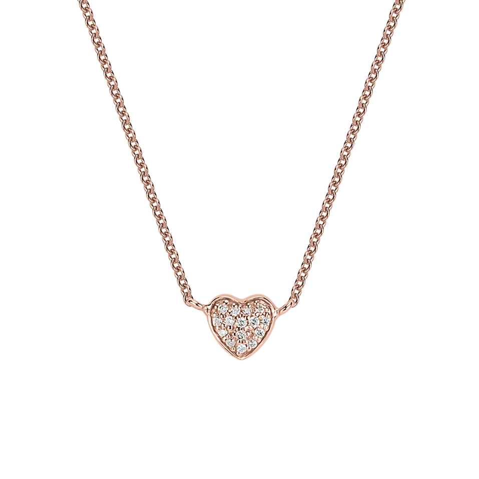 Diamond necklace Tender Heart