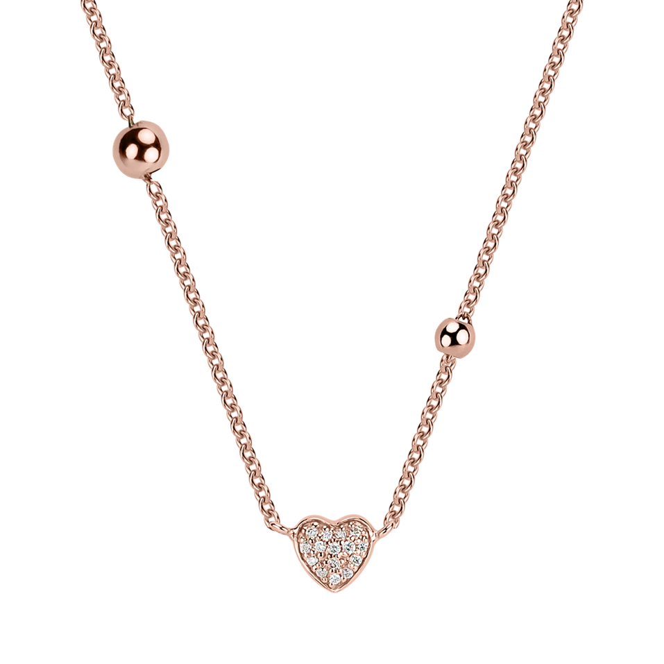 Diamond necklace Tender Heart