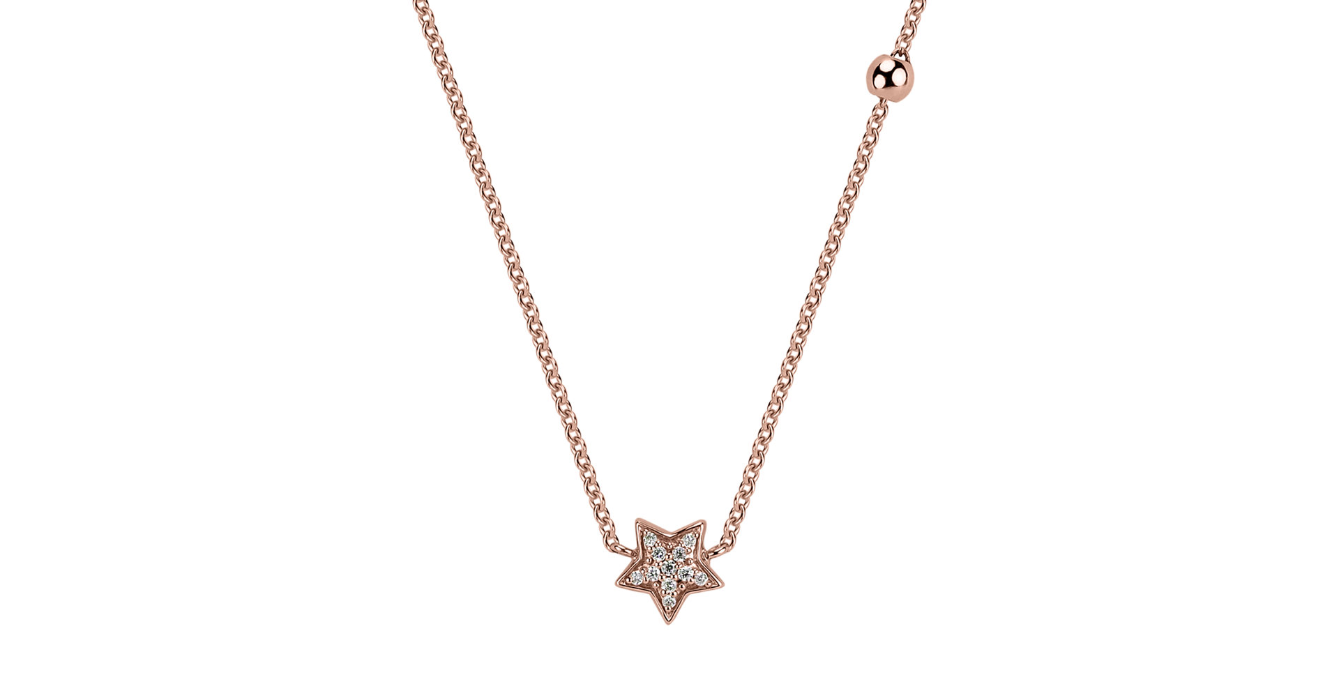 Diamond necklace Star Waterfall