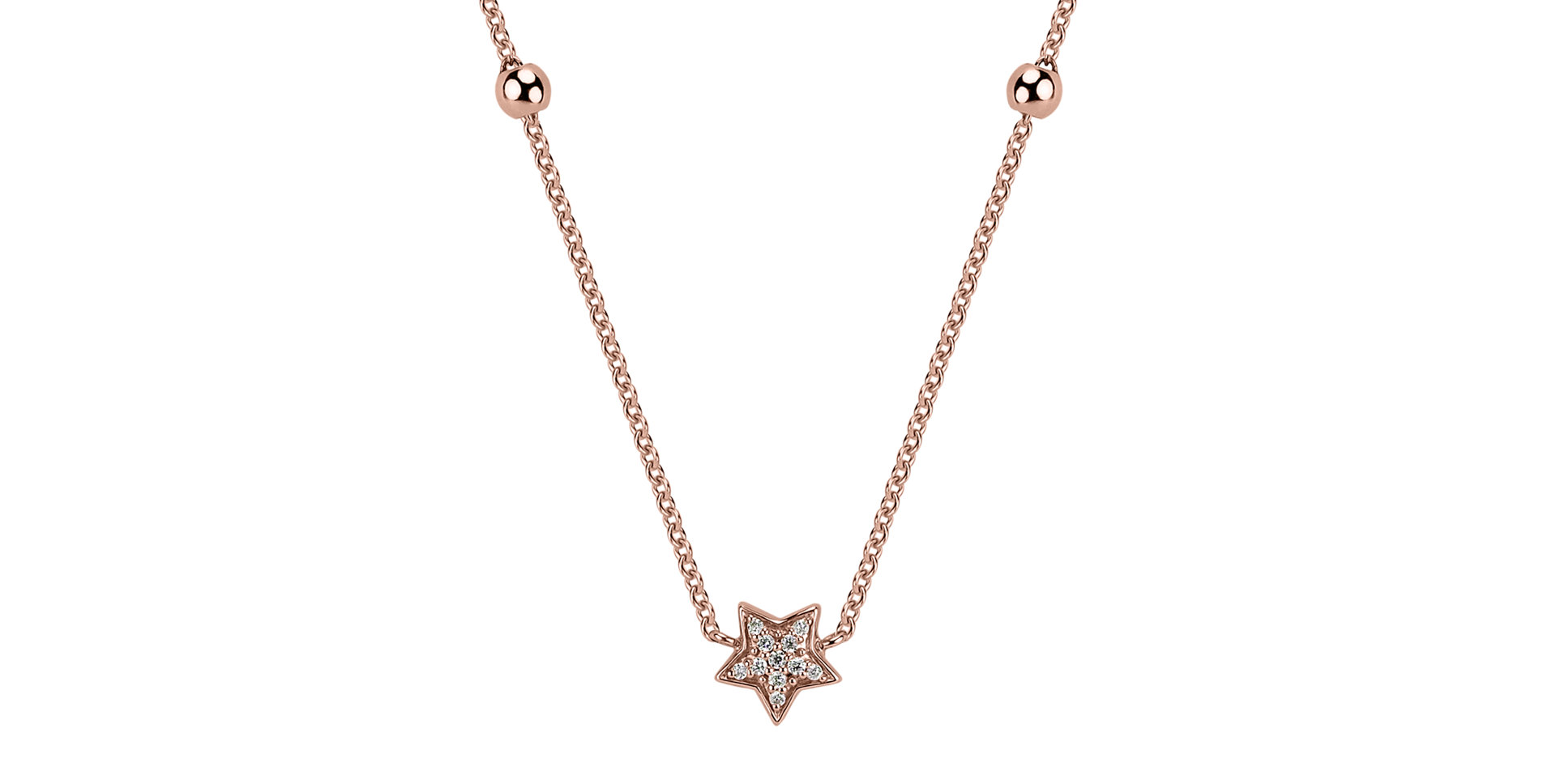 Diamond necklace Star Waterfall