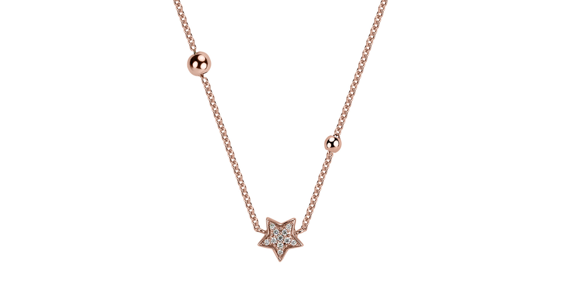 Diamond necklace Star Waterfall