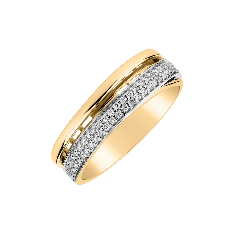 Diamond ring Gold Ray