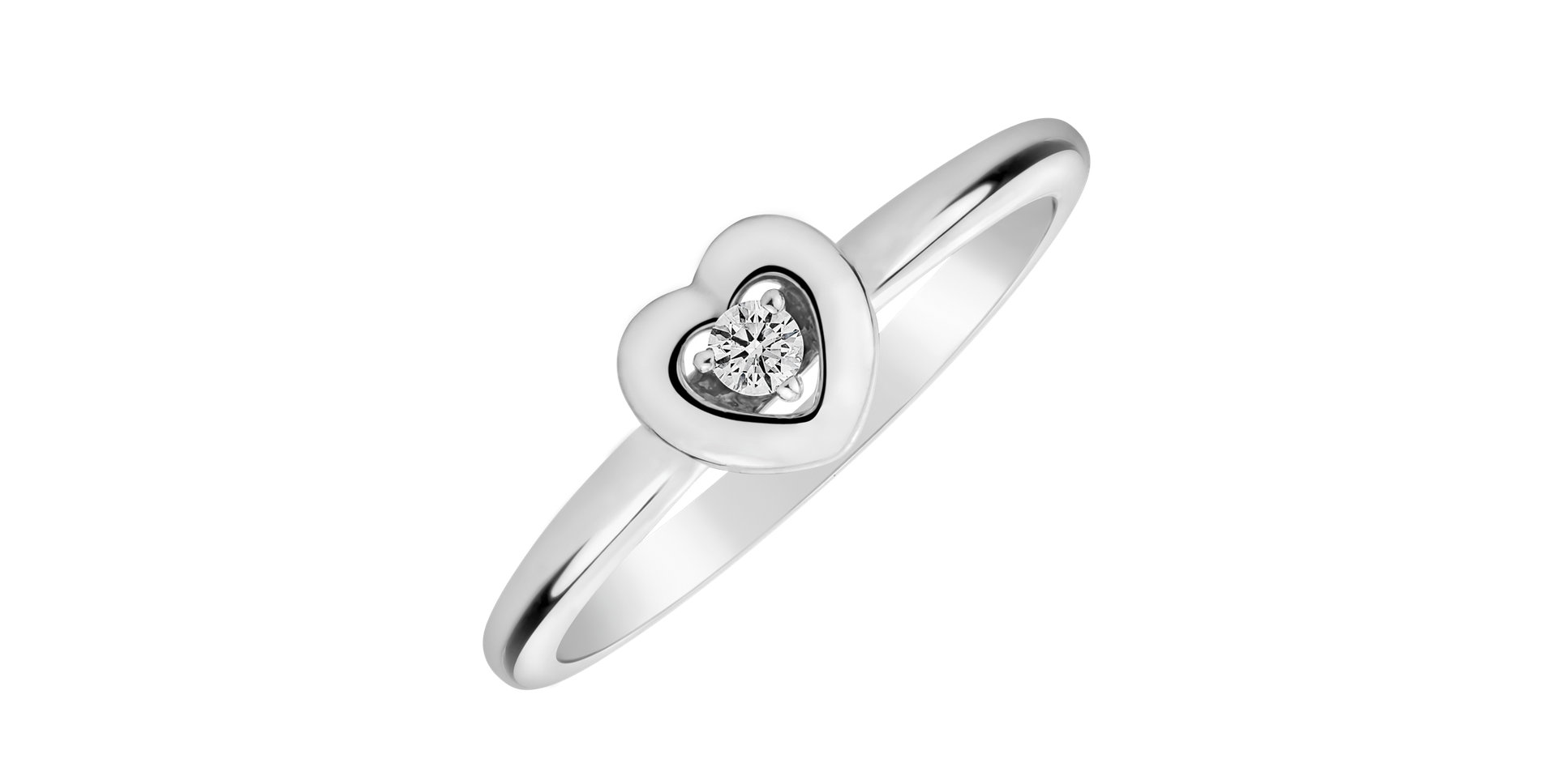 Diamond ring Tender Heart