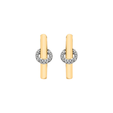 Diamond earrings Moonlight Streamer