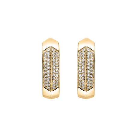Diamond earrings Space Lady