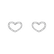 Diamond earrings Shiny Hearts2