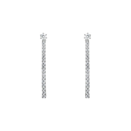 Diamond earrings Flying Star