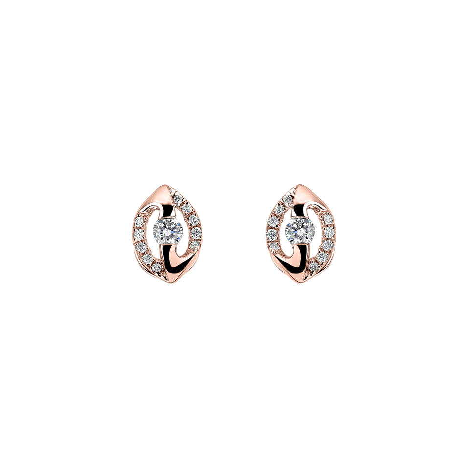 Diamond earrings Shiny Eye