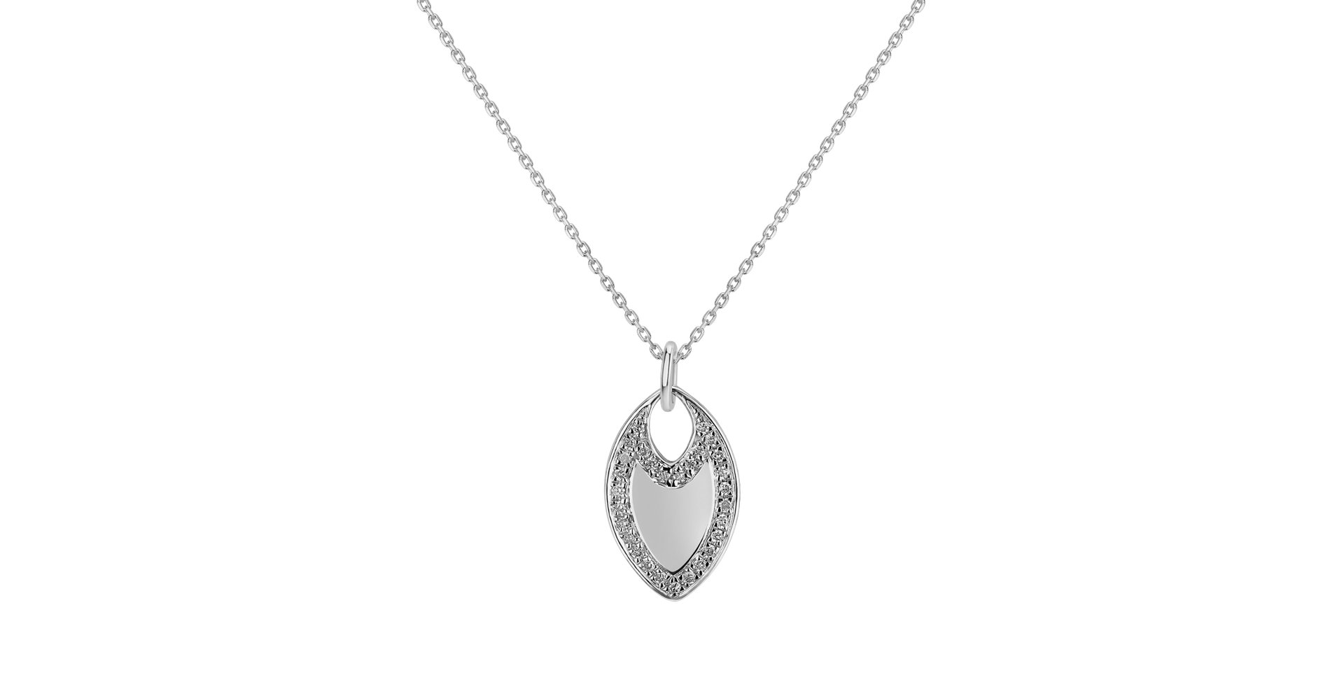 Diamond pendant Endless Tear