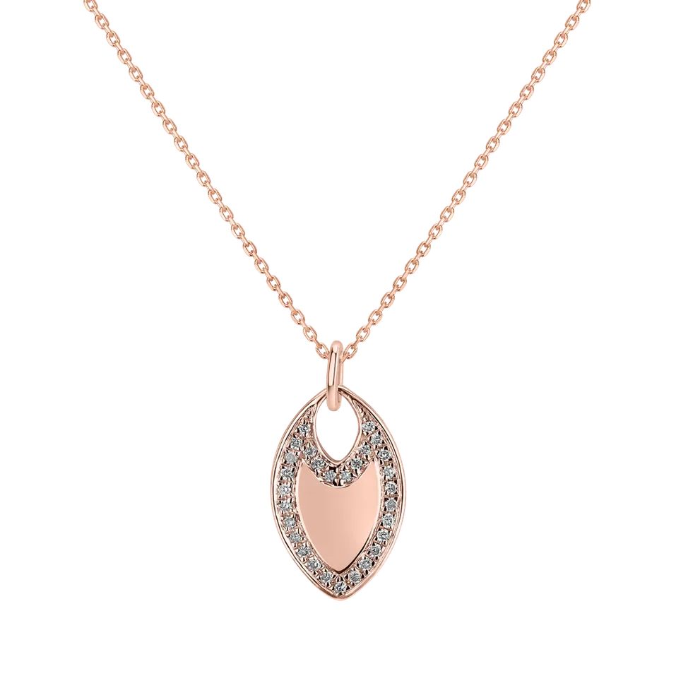 Diamond pendant Endless Tear