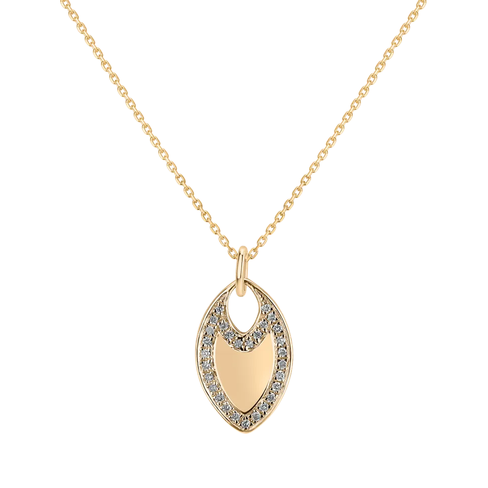 Diamond pendant Endless Tear