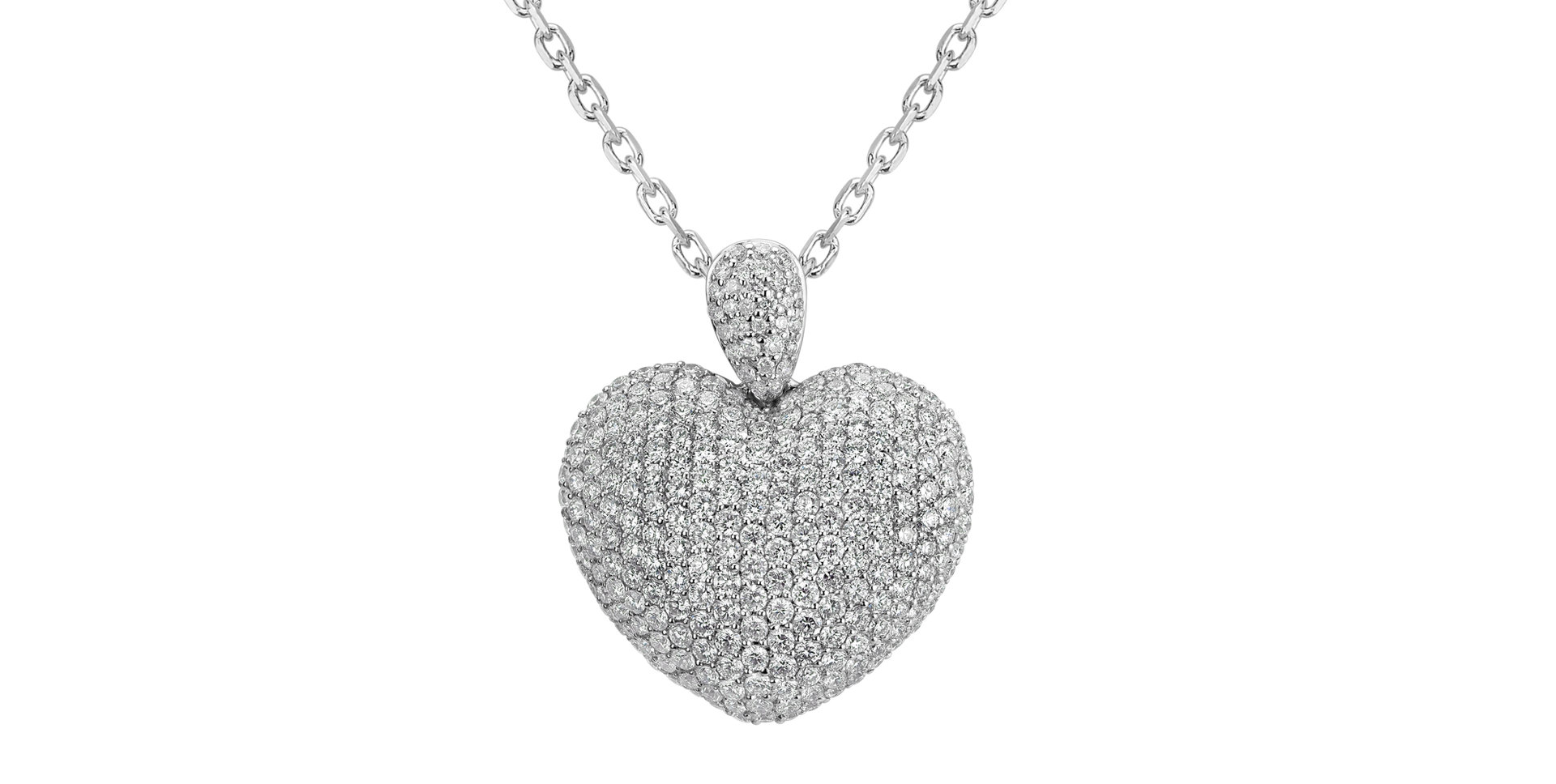 Diamond pendant Heart Brilliance